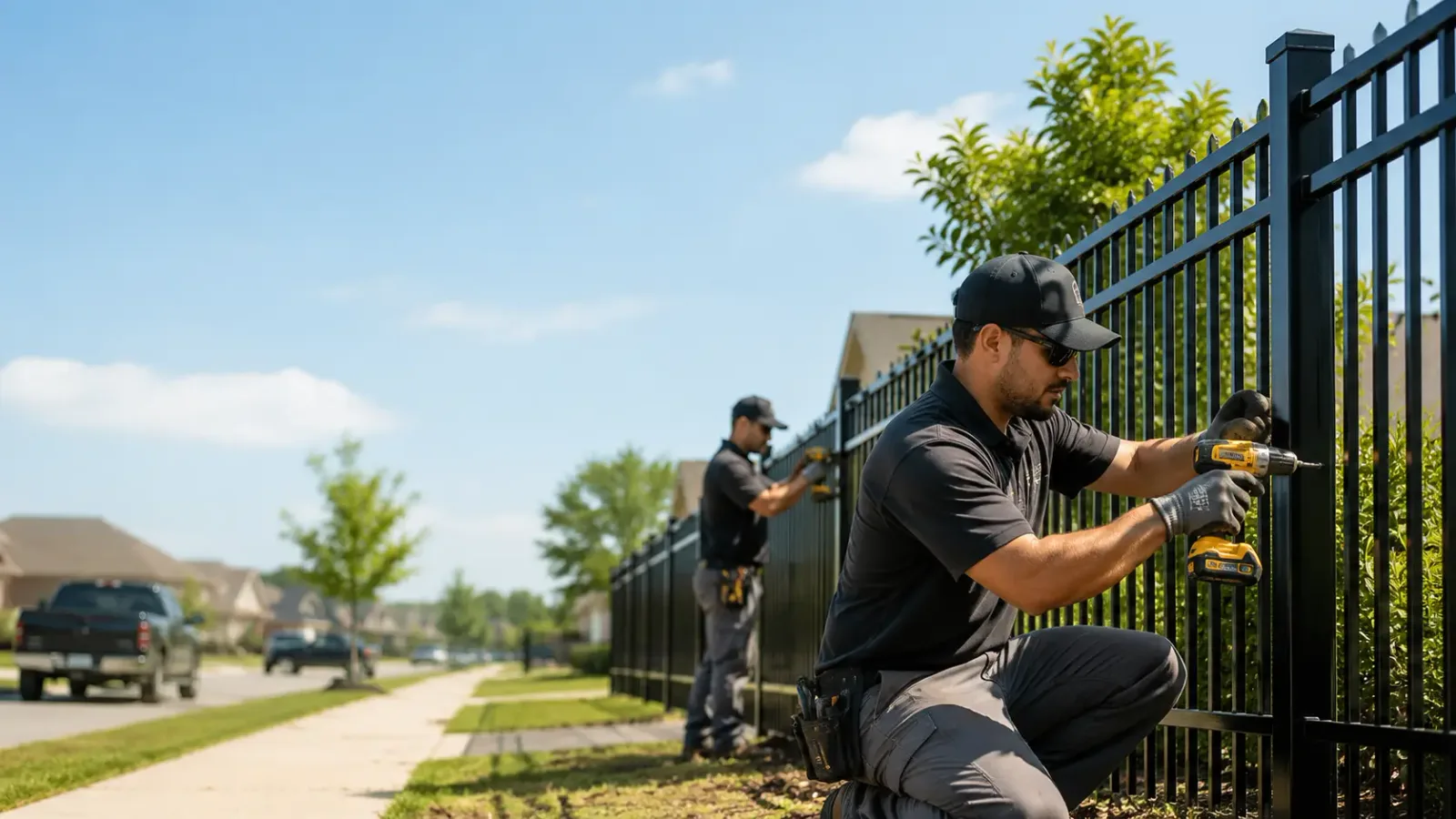Metal Fence Installation in Collins, OH